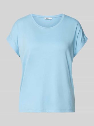 Only Regular Fit T-Shirt aus Viskose-Mix Modell MOSTER in Hellblau, Gr&ouml;&szlig;e XL