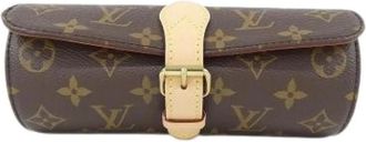 Louis Vuitton Pre-owned Pouch - Dames - Vintage Accessoires - Bruin - ONE Size - Vintage