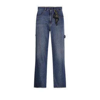 Darkpark Straight Jeans, male, Blue, Size: W31 John Relax Fit Worker Tencel Denim Jeans