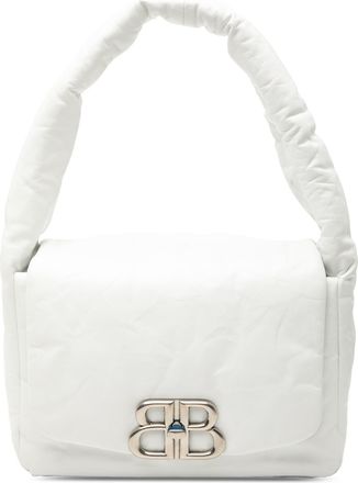 Balenciaga Tweedehands Kleine Kalfslederen Monaco Sling Schoudertas