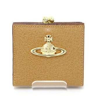 Vivienne Westwood gold Leather Wallet (Bi-Fold) (Pre-Owned)