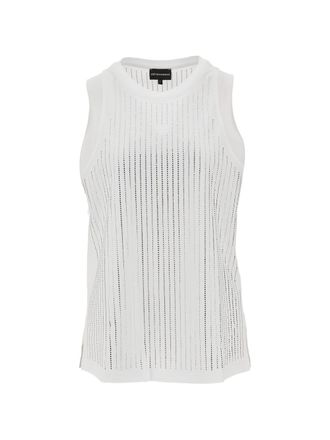Emporio Armani Womens Cotton Tank Top