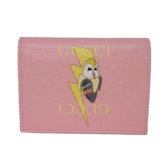 Gucci Pre-owned Wallets, female, Pink, Size: ONE SIZE Pre-owned 701009 Bi-fold Wallet