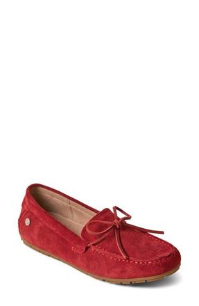 Minnetonka Moc Toe Driving Loafer in Red at Nordstrom, Size 8.5