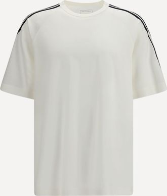 Yohji Yamamoto T-shirt a maniche corte con 3 strisce Man XL