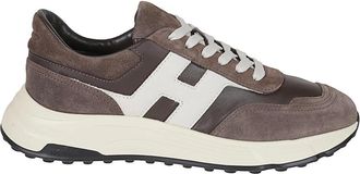 Hogan Hyperlight Sneakers - Heren - Sneakers - Bruin - 42 1/2 EU - Leer - Schoenen