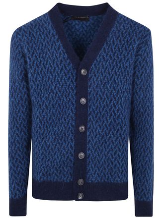 FILIPPO DE LAURENTIIS Cardigan Sweater V-Neck