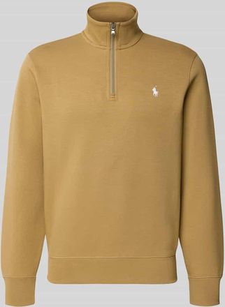 Polo Ralph Lauren Regular Fit Sweatshirt aus Baumwoll-Mix in Sand, Gr&ouml;&szlig;e XXL