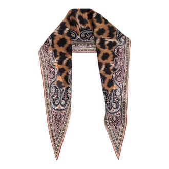 Etro Accessoires, Dames, Veelkleurig, ONE Size, Zijden Sjaal