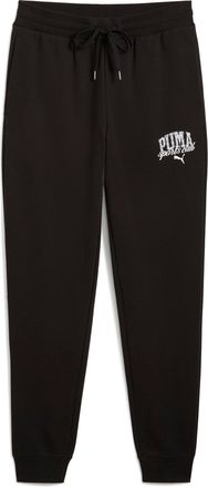 Puma Trainingshose PUMA CLASS SWEATPANTS TR CL, Herren, Gr. M, N-Gr, schwarz (puma schwarz), Sweatware, Obermaterial: 68% Baumwolle, 32% Polyester, bedruck