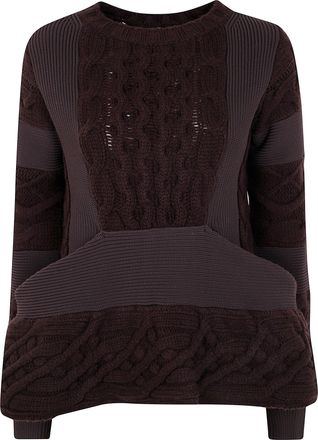 sacai Wool Knit Pullover