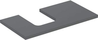 Keramag Placa De Lavabo Geberit One, Recortable A La Izquierda, Para