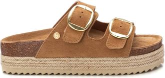 Xti Womens Suede Flat Sandals By XTI
