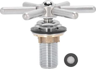 OEM Rinceur Verre - Acier Inoxydable Aisi 304 - Jet Rotatif 360&deg; - Installation Encastr&eacute;e Comptoir - 1 Pi&egrave;ce