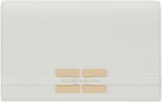 Elisabetta Franchi Wallets & Cardholders, female, White, Size: ONE SIZE Shoulder Bag