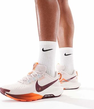 Nike ReactX Pegasus Trail 5 - Sneakers color bianco e rosso