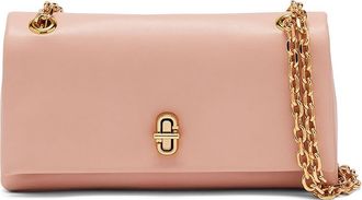 Marc Jacobs The Dual Chain Wallet Cross Body Womens Handbags Rose, Chain/Leather
