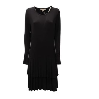 Michael Kors Midi Dresses, female, Black, XS, Black Dress