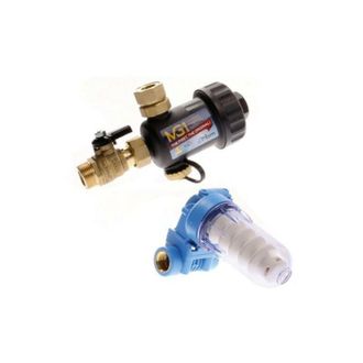 RBM kit MG1 defangatore magnetico + dosatore polifosfati 1/2 nero con by-pass 3711.00.10