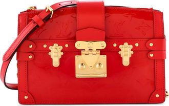 Louis Vuitton Trunk Vernis clutch - Rood