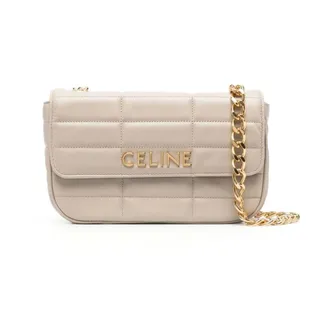 Celine Celine, Dames, Tassen, Beige, Maat: ONE Size Leer