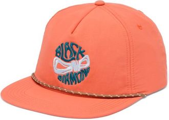 Black Diamond Synthetic Rope Hat Cap - Unisex | rot