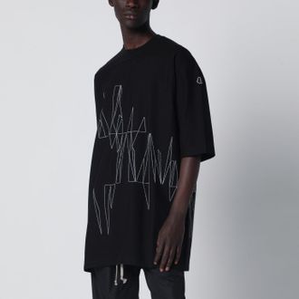 Rick Owens Black Jumbo cotton T-shirt