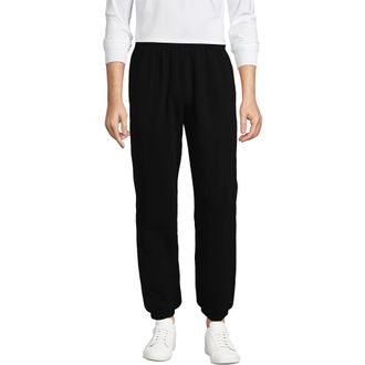Lands End Serious Sweats Sweatpants in Black at Nordstrom, Size Xxx-Large X 29