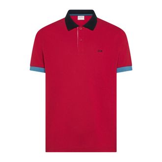 Sun 68 Polo 3 Color Way - male - Sun68 - Polo Shirts - Pink - 2XL - Tops