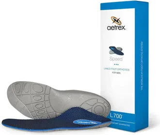 Aetrex Mens Speed Orthotic Insole In Navy