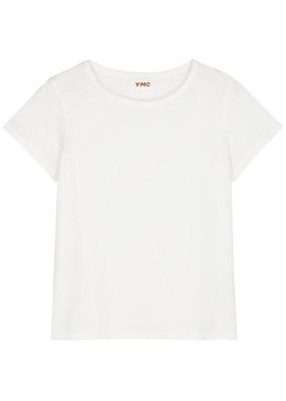 Ymc You Must Create Ymc Day Slubbed Cotton T-shirt - White - L (UK14 / L)