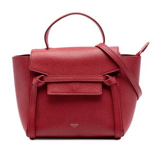 Celine Pre-owned Celine Nano Grained Calfskin Belt Bag Ladies CYSR4PVJRMCVWEI3