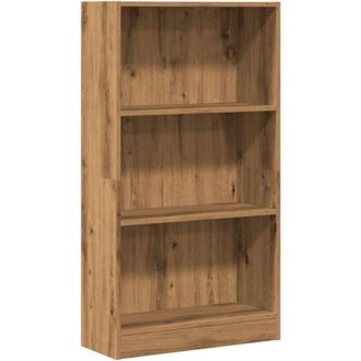 vidaXL Estanter&iacute;a De Madera De Ingenier&iacute;a Roble Artesano 60x24x109 Cm Vidaxl