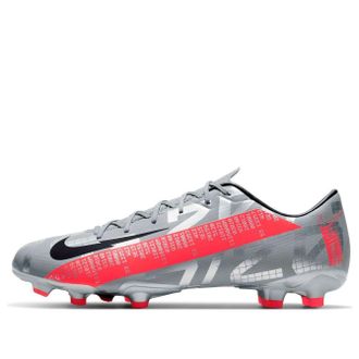 Nike Mercurial Vapor 13 Academy MG Metallic Grey Crimson AT5269-906