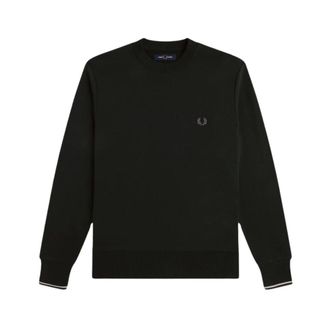 Fred Perry Sudadera con cuello redondo - Sweatshirts & Hoodies - Hombre - Negro - 2XL