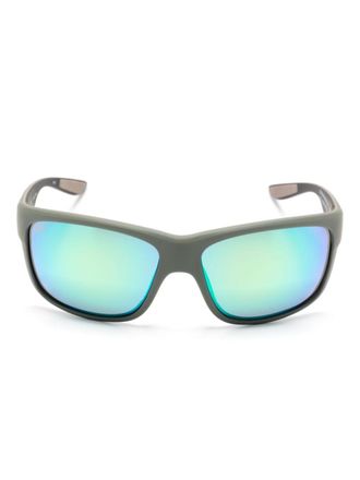 Maui Jim Zonnebril met rechthoekig montuur - Grijs