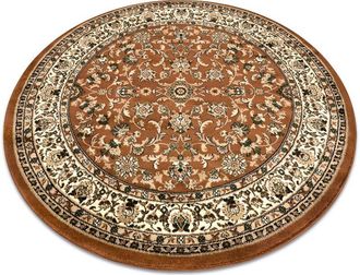 RugsX Rugsx - Alfombra Royal Adr Circulo Modelo 1745 Marr&oacute;n Brown Circulo 150 Cm