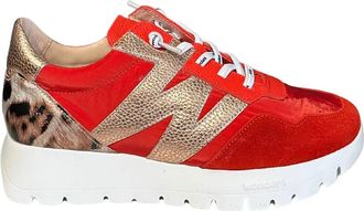 Wonders Womens Odisei Sneaker In Red