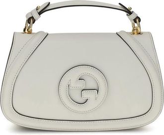 Gucci Witte Kalfslederen Bos Taurus Handtas