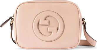 Gucci Blondie Small Shoulder Bag - Dames - Schoudertassen - Roze - ONE Size - Katoen - Tassen