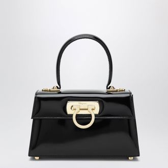 Ferragamo Black Iconic Top Handle bag
