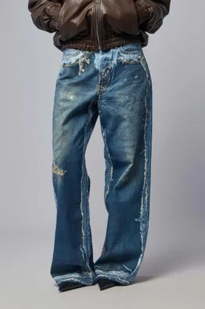 Acne Studios Trompe Loeil Jeans
