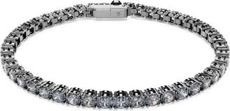 Swarovski Bracciale Tennis Matrix - - Accessories - Donna - Nero - L
