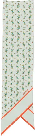 Prada Floral-print Scarf