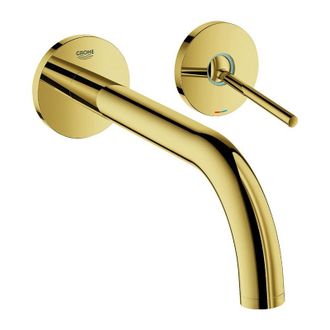 GROHE Mezclador De Lavabo Con 2 Orificios Atrio 19918 Fms 221mm Dorado Brillante