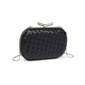 Urban Expression Womens Allison Evening Bag In Black