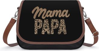Generic I Love Mama And Papa Fashion Womens Crossbody Bags Novelty Handbag Shoulder Bag Purse
