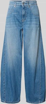 Cambio Cambio Barrel Fit Jeans aus reiner Baumwolle Modell ORLA in Jeansblau, Gr&ouml;&szlig;e 34