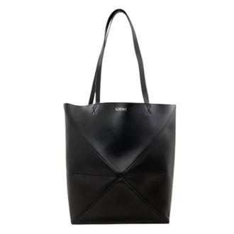 Loewe Pre-owned Tote Bag - Dames - Vintage Handtas - Zwart - ONE Size - Leer - Vintage