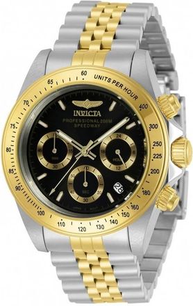 Invicta Speedway Chronograph Quartz Black Dial Mens Watch 30992